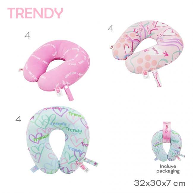 ALMOHADA VIAJE TRENDY T8