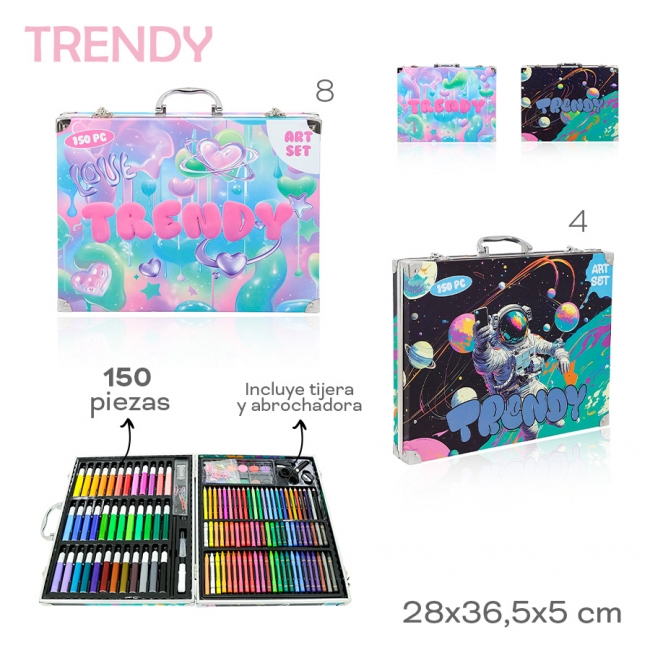 SET DE ARTE TRENDY T8