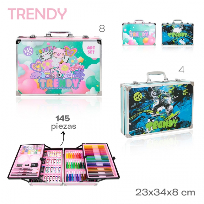 SET DE ARTE TRENDY T8