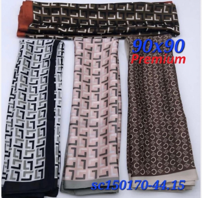 PAÑUELO RASO 90 X 90 PREMIUM