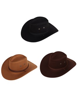 SOMBRERO COWBOY GAMUZA