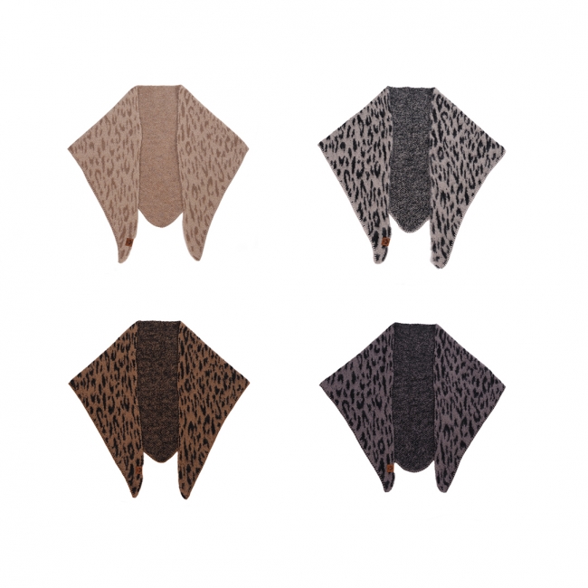 TRIANGULO NUBE SOFT LEOPARDO