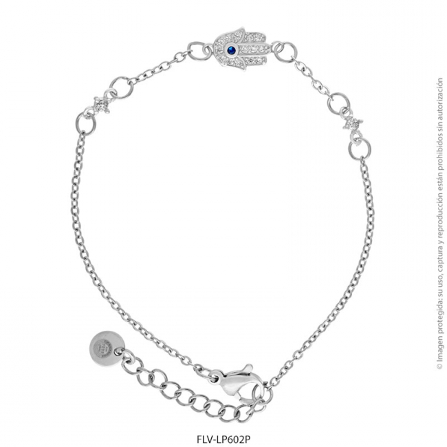 PULSERA ACERO BLANCO