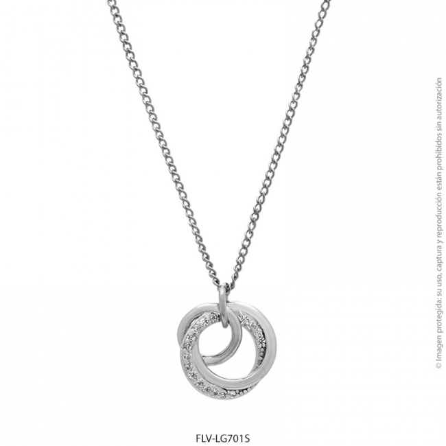 GARGANTILLA ACERO BLANCO