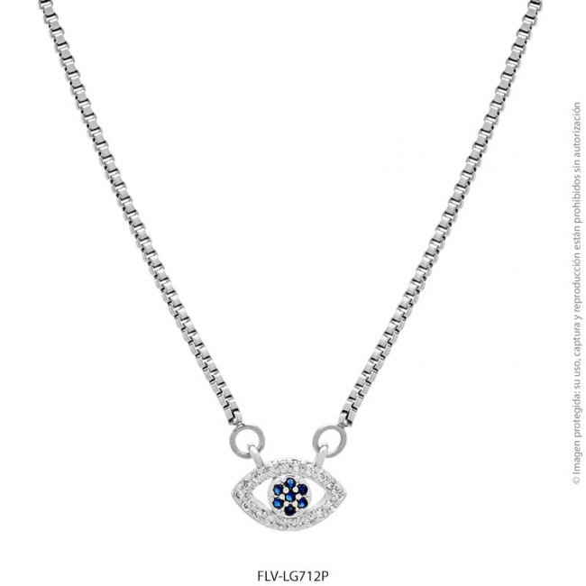 GARGANTILLA ACERO BLANCO