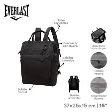 MOCHILA EVERLAST MICROFIBRA T8