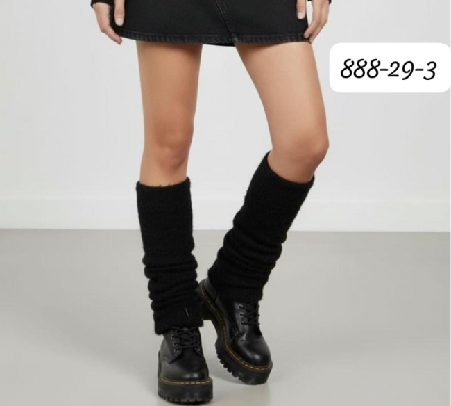 POLAINA ANGORINA NEGRA