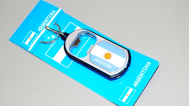 LLAVERO ARGENTINA CON LUZ