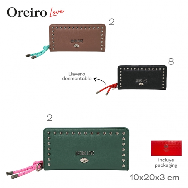 BILLETERA OREIRO LOVE T10