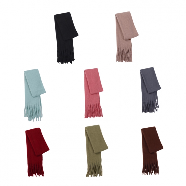 BUFANDA NUBE LISA VARIOS COLORES VF T8