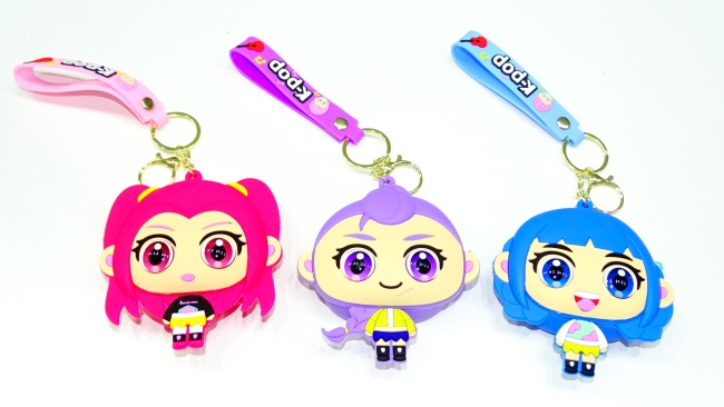 LLAVERO MONEDERO SILICONA GUERRERAS K POP