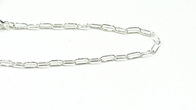 CADENA ACERO BLANCO 40 CM X 10