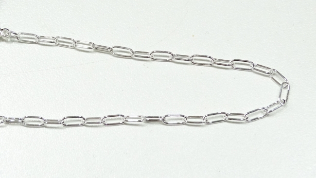 CADENA ACERO BLANCO 60 CM X 10