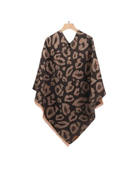 PONCHO ANIMAL PRINT DESFLECADO VF T8