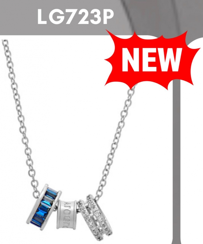 GARGANTILLA ACERO BLANCO 