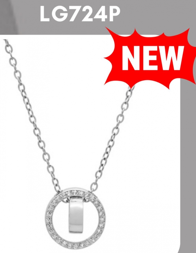 GARGANTILLA ACERO BLANCO