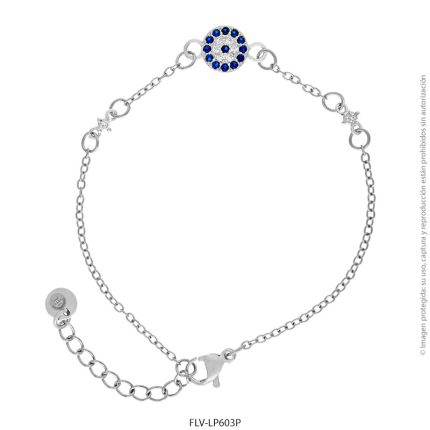 PULSERA ACERO BLANCO 