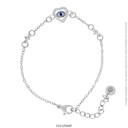 PULSERA ACERO BLANCO