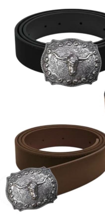 CINTO HEBILLA CHAPON GAMUZA