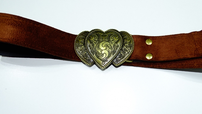 CINTO HEBILLA CHAPON GAMUZA