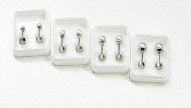 AROS ABRIDORES ACERO PERLAS