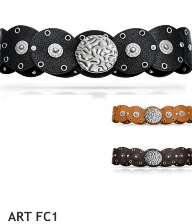 FAJA PU CIRCULO MONEDA Y CHAPON 