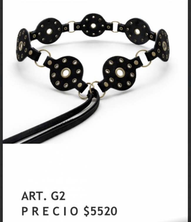 FAJA GAMUZA CIRCULAR ARGENTINA OJAL