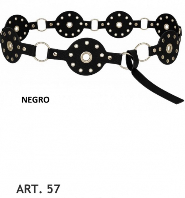 CINTO CIRCULO OJALILLO CON ARGOLLA