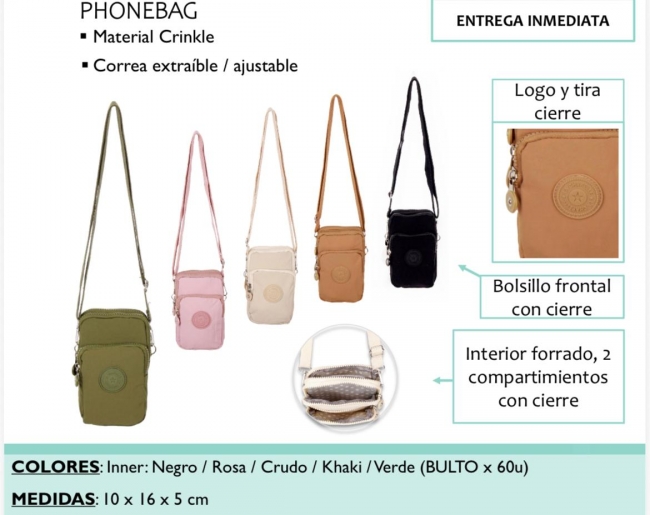 PHONEBAG CRINKLE LA CHAPELLE 