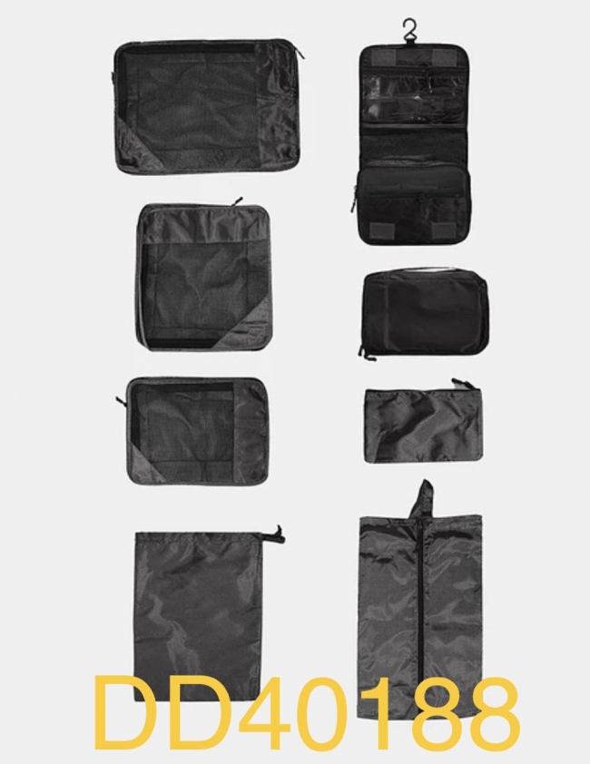 SET ORGANIZADOR DE VIAJE 8 PIEZAS