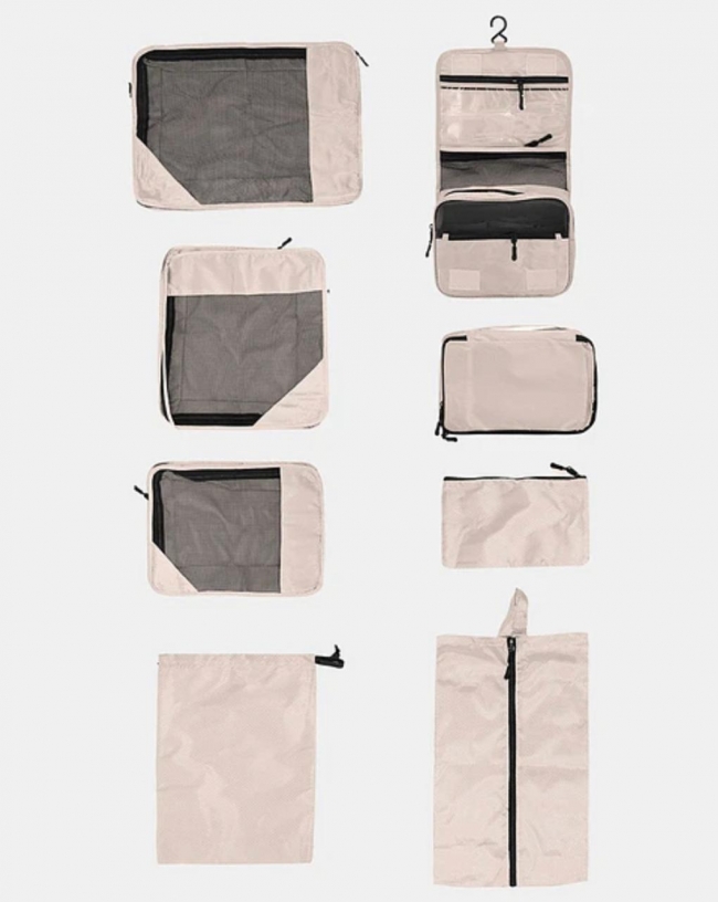 SET ORGANIZADOR DE VIAJE 8 PIEZAS