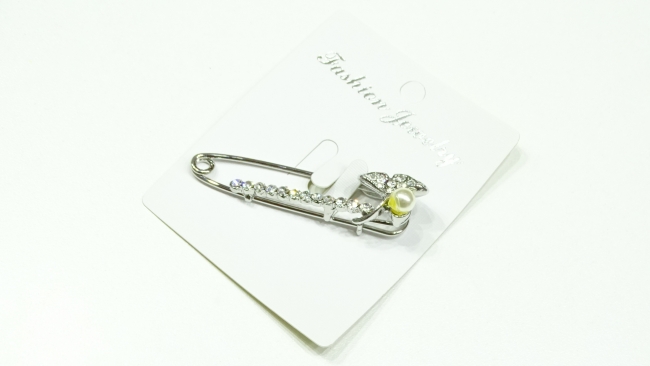 PRENDEDOR ALFILER STRASS FLOR 