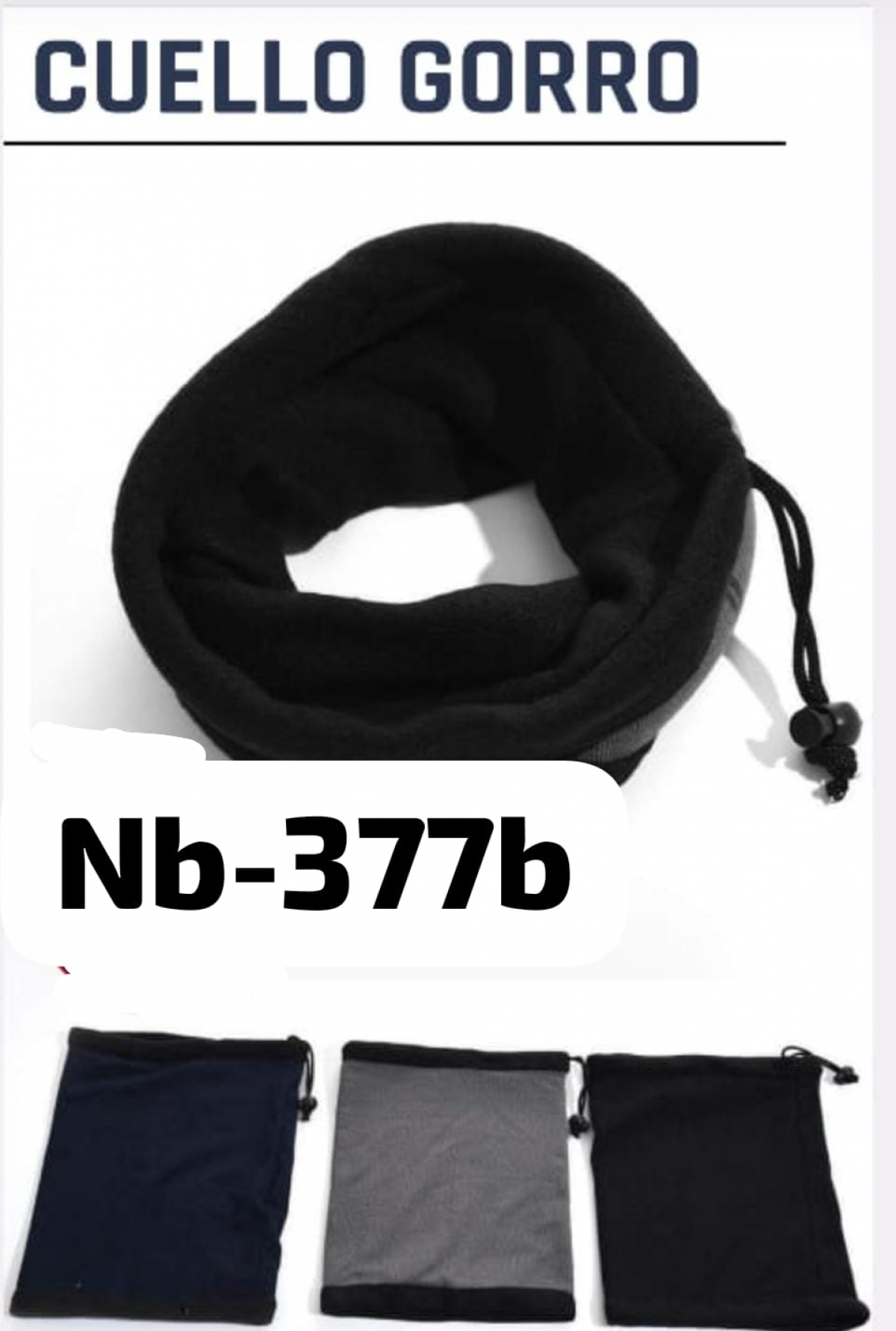 CUELLO POLAR GORRO LISO