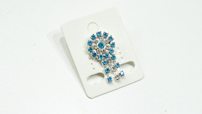 ESCARAPELA STRASS COLGANTE