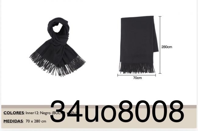 PASHMINA LANILLA LISA 280 GR CHAPELLE