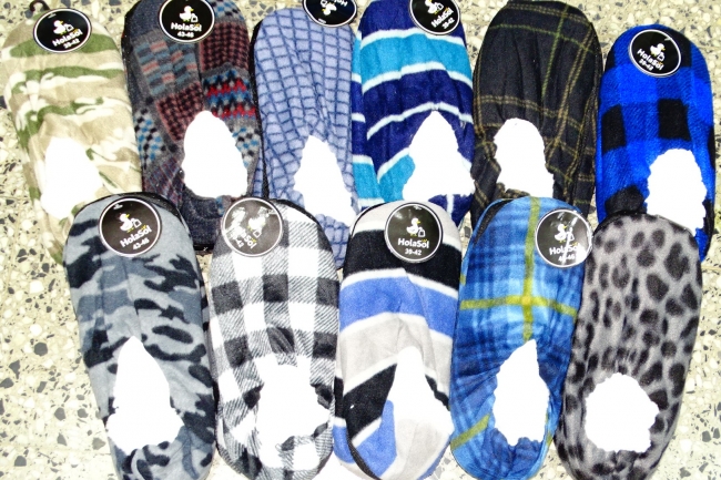 PANTUFLAS HOMBRE 39 AL 42 Y 43 AL 46