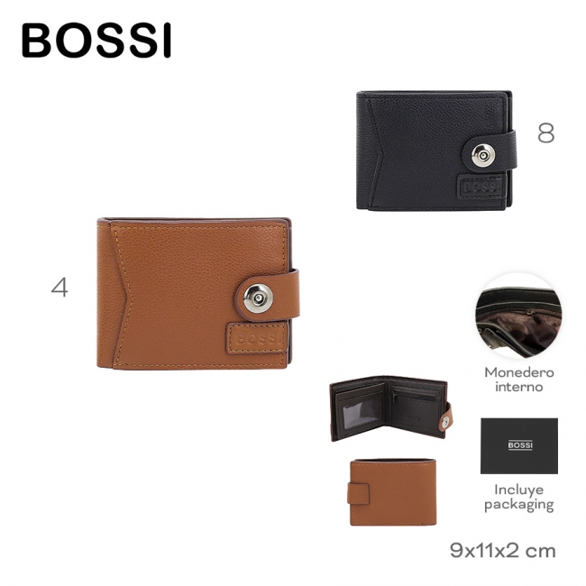BILLETERA HOMBRE BOSSI