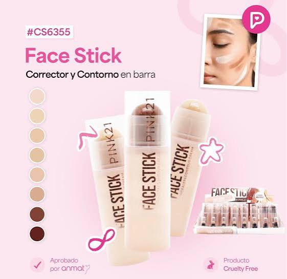 CORRECTOR + CONTORNO PINK 21