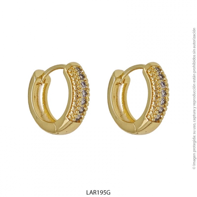 AROS ACERO DORADO