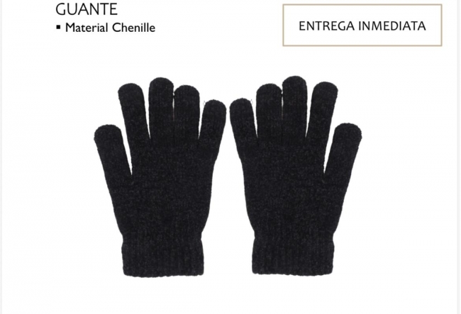 GUANTE CHENILLE CHAPELLE