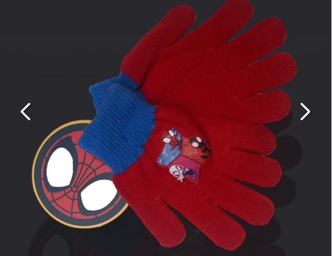 PAR GUANTES SPIDERMAN