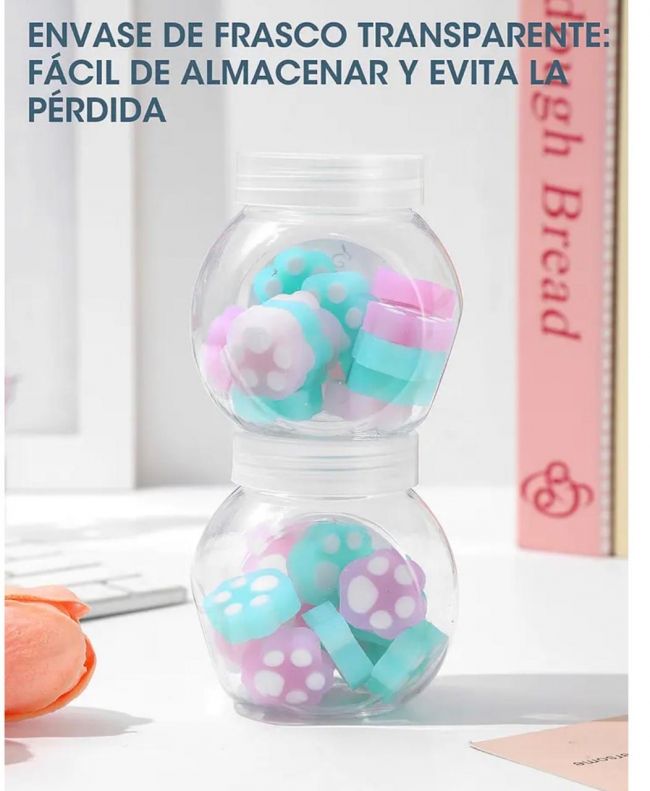 SET GOMA DE BORRAR 20 PIEZAS