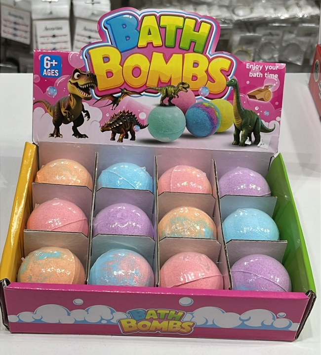 BOMBA DE BAÑO DINOSAURIOS