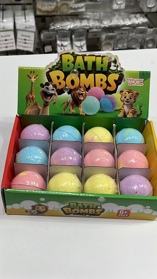 BOMBA DE BAÑO ANIMALITOS