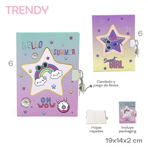 DIARIO INTIMO TRENDY 