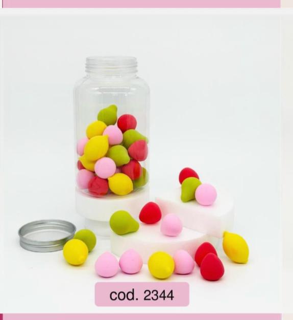 TUBO ESPONJAS LATEX X 40 PIEZAS