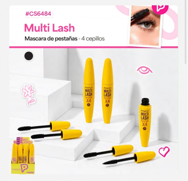 MASCARA OJOS PINK 21