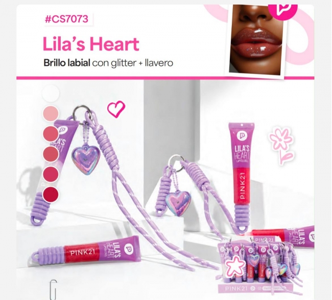 LIP GLOSS PINK 21