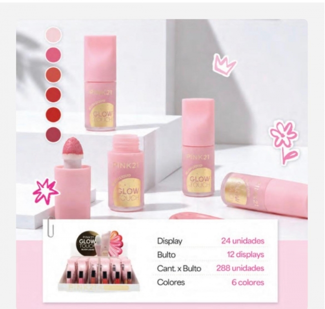 RUBOR LIQUIDO PINK 21
