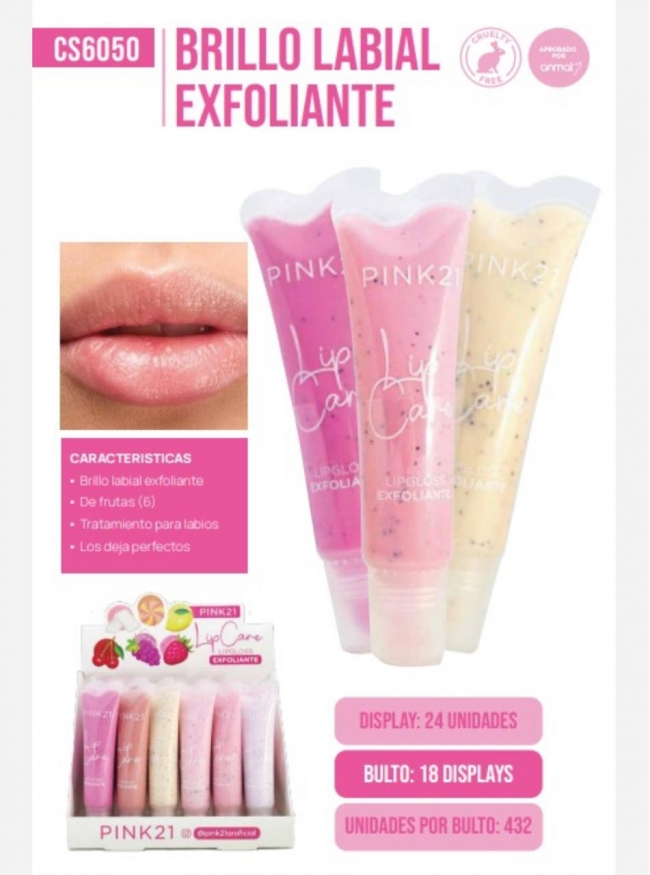 LIP GLOSS PINK 21